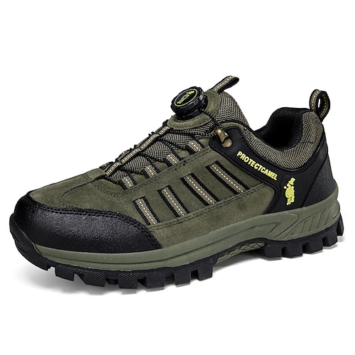 Schützende Outdoor-Wanderschuhe für Herren, schnell verstellbare Trail-Sneaker, atmungsaktive und rutschfeste Wanderschuhe für Herren, geeignet für Camping, Trekking, Reisen, Abenteuertrips und den Alltag.