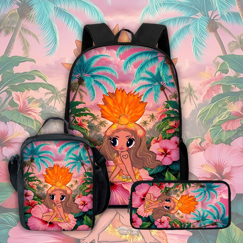 Sac à dos d'école pour enfants Karol G Manana Sera Bonito, avec sac à déjeuner, trousse à crayons, sacs d'école pour garçons et filles, meilleur cadeau