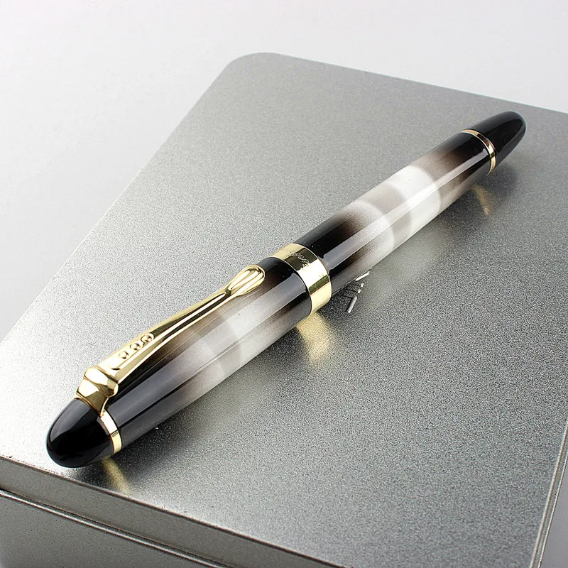 Jinhao X450 Penna gel in metallo di lusso di alta qualità Penna roller per scrittura Penna stazionaria per ufficio scuola Penne a sfera da 0,7 mm