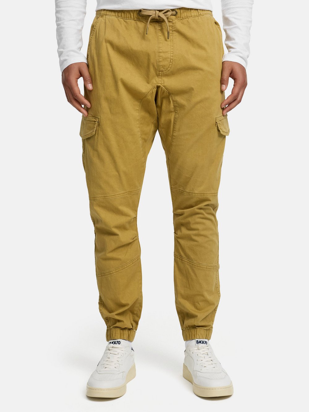 Indicode Cargohose Herren camel, L Image