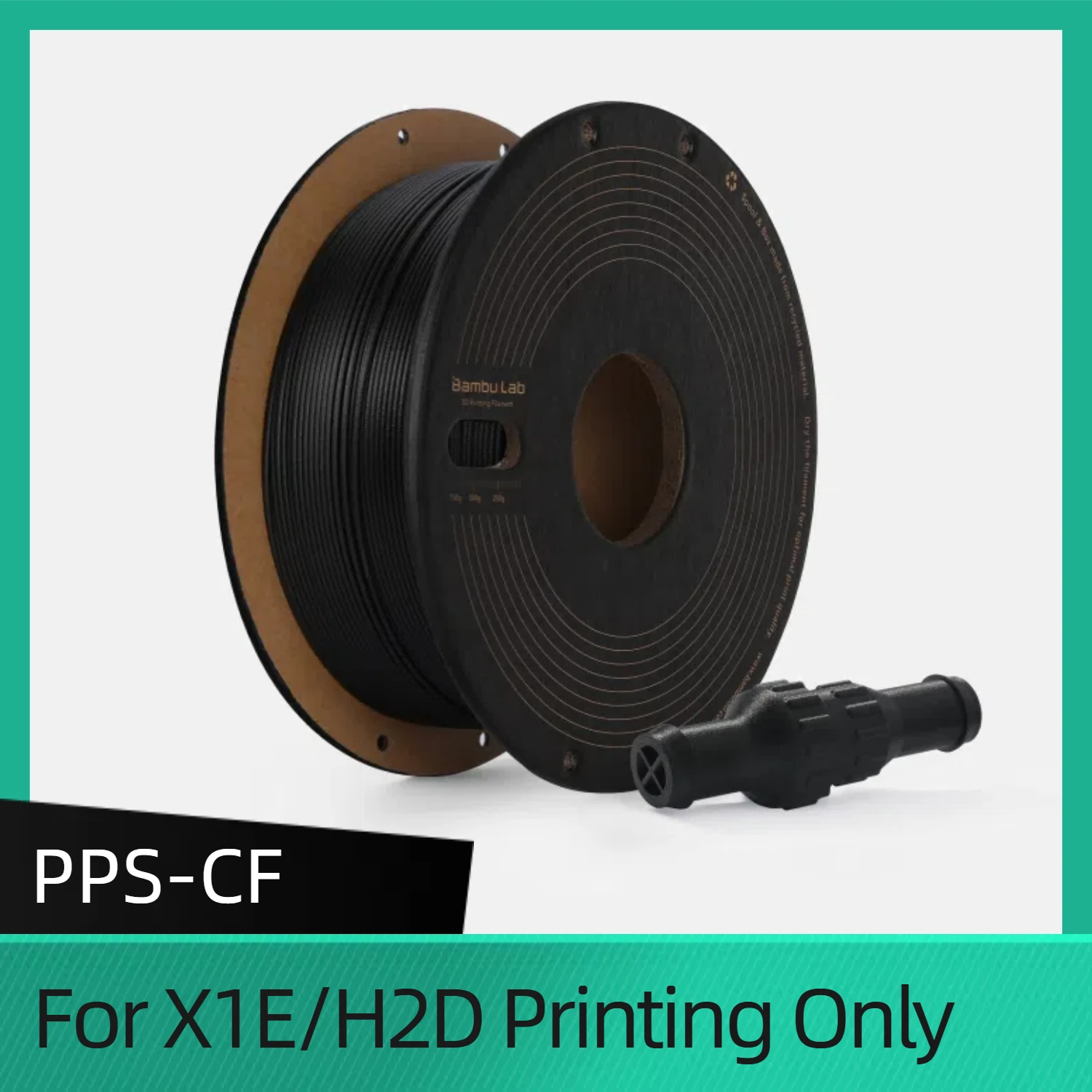 Für Bambu Lab PPS-CF Filament 3D-Druck Nur für X1E/H2D-Druck Image
