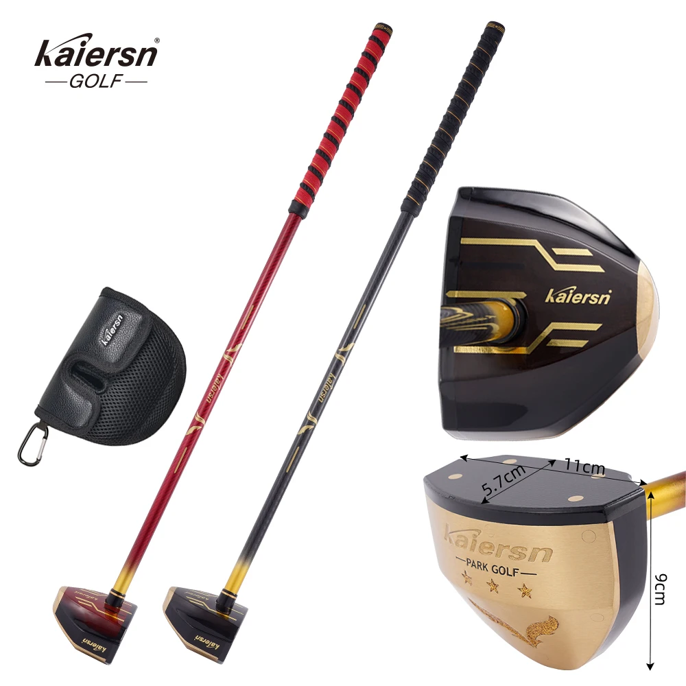 Kaiersn Park Golfschläger – Premium-Sapelli-Holzkopf und Carbonfaserschaft für mehr Leistung Image