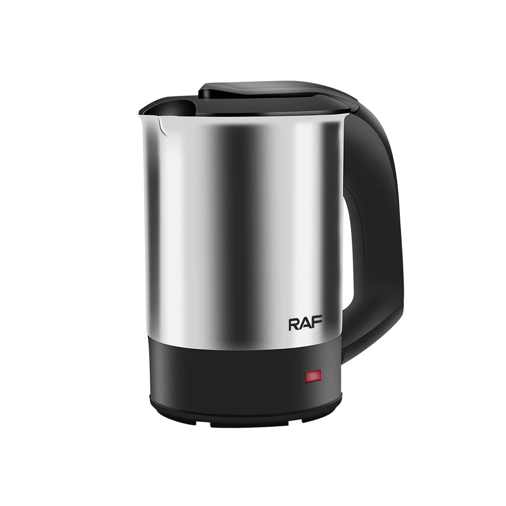 Mini-Wasserkocher für Tee, Kaffee, Edelstahl, 1000 W, tragbarer Reise-Wasserkocher, 0,5 l, für Hotel-Familienausflug Image