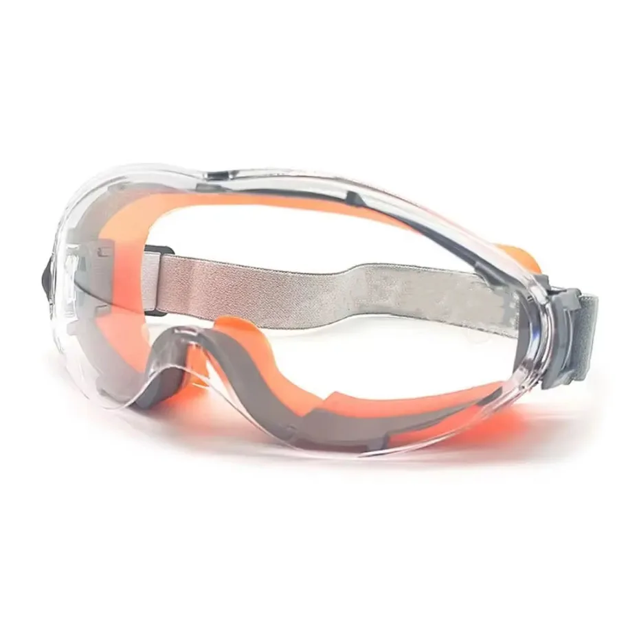 Schutzbrille mit großem Rahmen, HD-transparent, Anti-Ultraviolett, wasserdicht, beschlagfrei, für Reiten und Skifahren, Sicherheit, Sportbrille Image