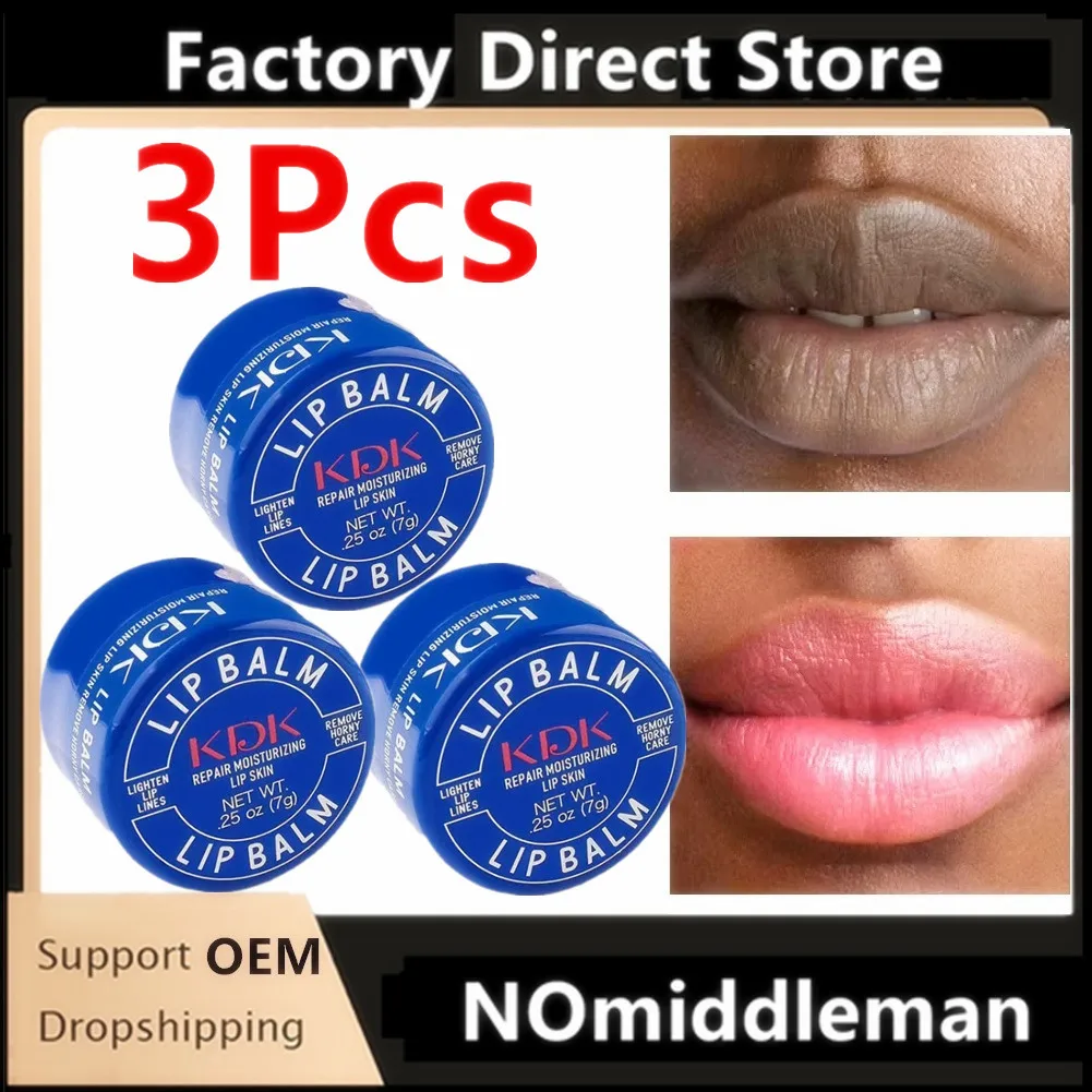3Pcs Entfernen Dunkle Lippen Balsam Aufhellung Maske Glanz Öl Peeling Sauber Feuchtigkeitscreme Make-Up Schönheit Gesundheit Pflege Produkte Neue Image