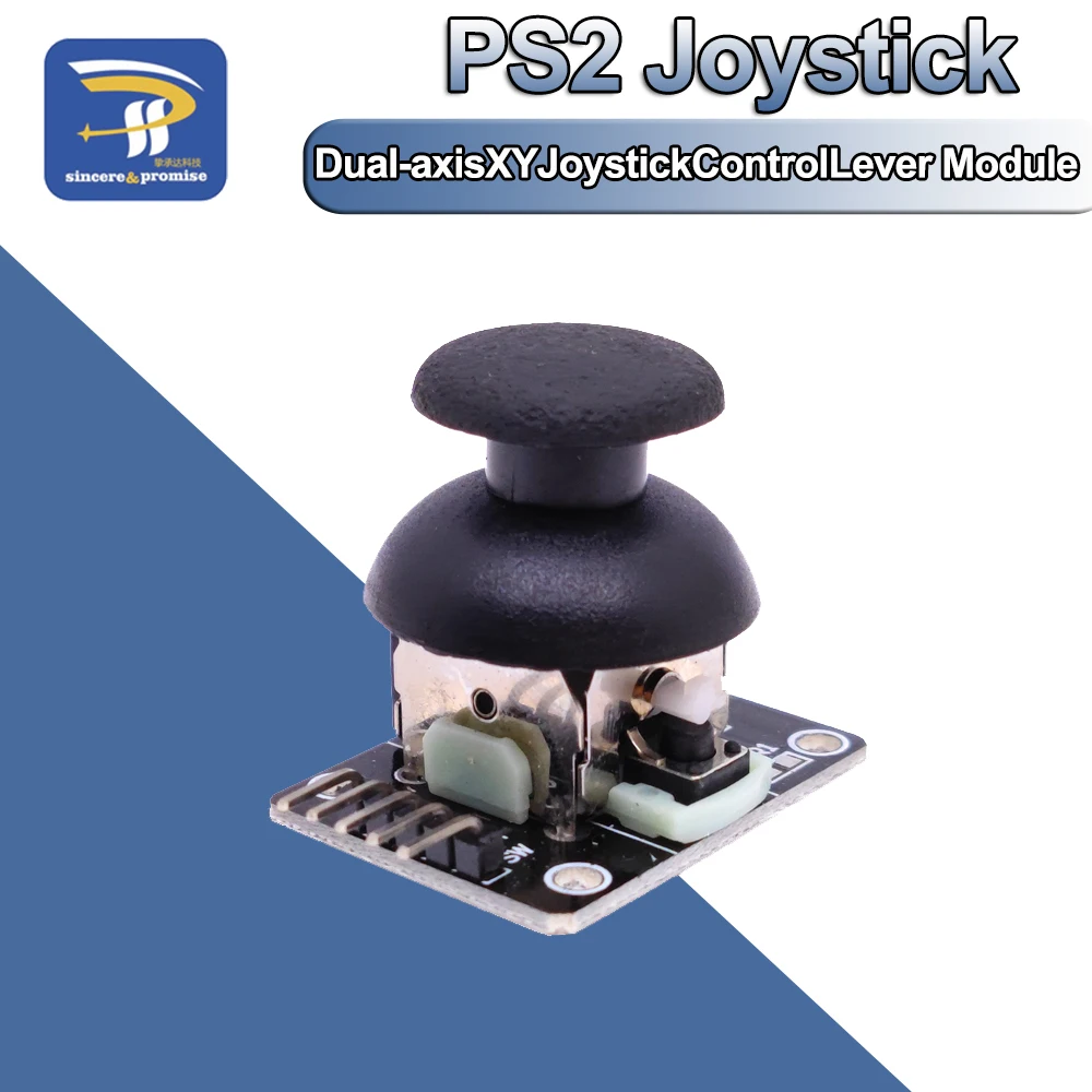 Für Arduino Dual-achse XY Joystick Modul Höhere Qualität PS2 Joystick Steuerhebel Sensor KY-023 Bewertet 4,9/5 Image