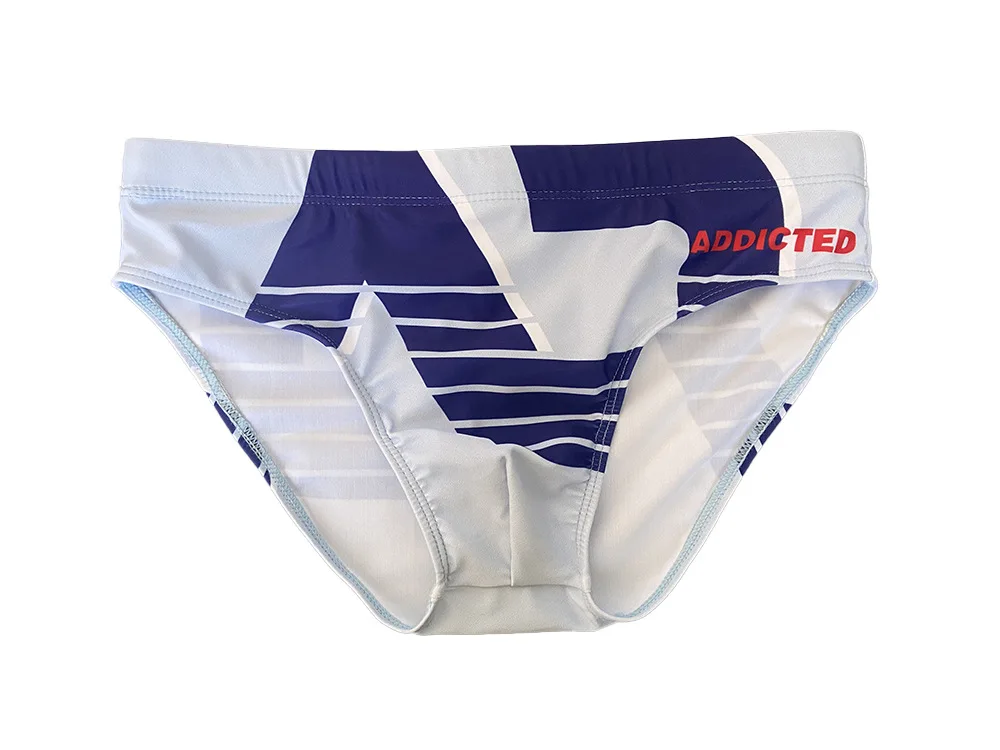 Herren dreieckige Badehose Mode Hot Spring Beach Badehose Jugend europäischer und amerikanischer professioneller Badeanzug AD1 Image