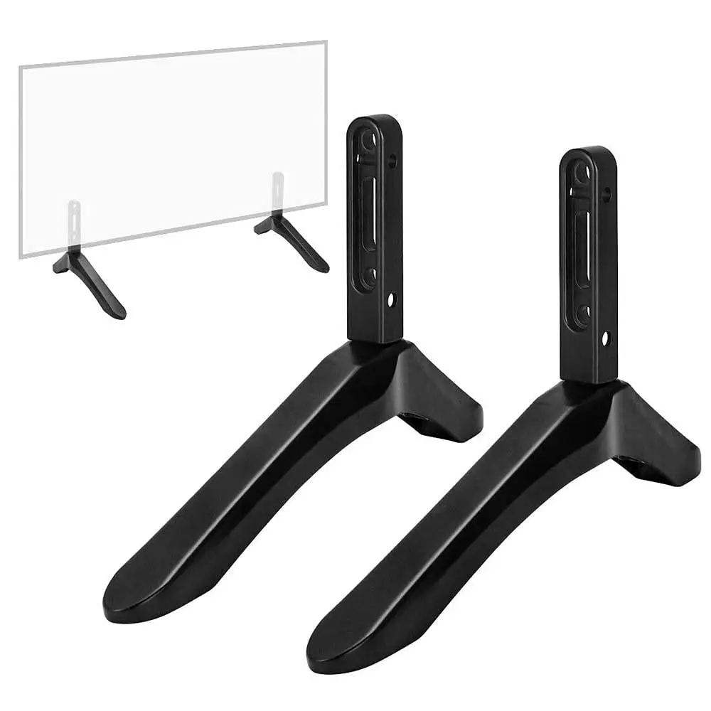 Universeller TV-Ständer für 32 bis 65 Zoll Flachbildschirm-LED-LCD-Plasma-Fernseher, robustes Stahlgestell, belastbar bis 35 kg. Image