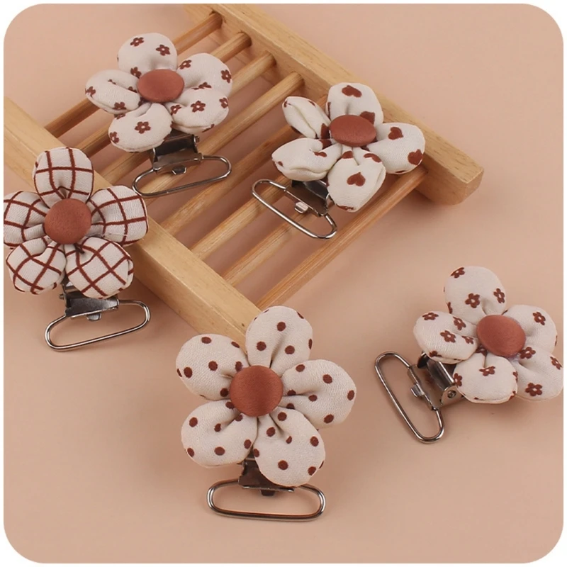 Tragbare Schnuller Clip Spielzeug Charme DIY Schnuller Clip Schnuller Halter Greifen Spielzeug für Zahnen Baby Geschenk für Babys Image