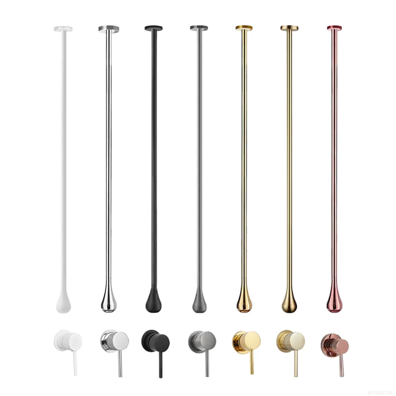 Luxus Versteckte Badezimmer Wasserhahn Decke Design Heiß Kalt Mixer Becken Armaturen Messing Wc Waschbecken Waschbecken Wasserhahn Hotel Bar Wasserhahn High-End-Anpassungs-Single-Griff-Badewannen-Wasserhahn