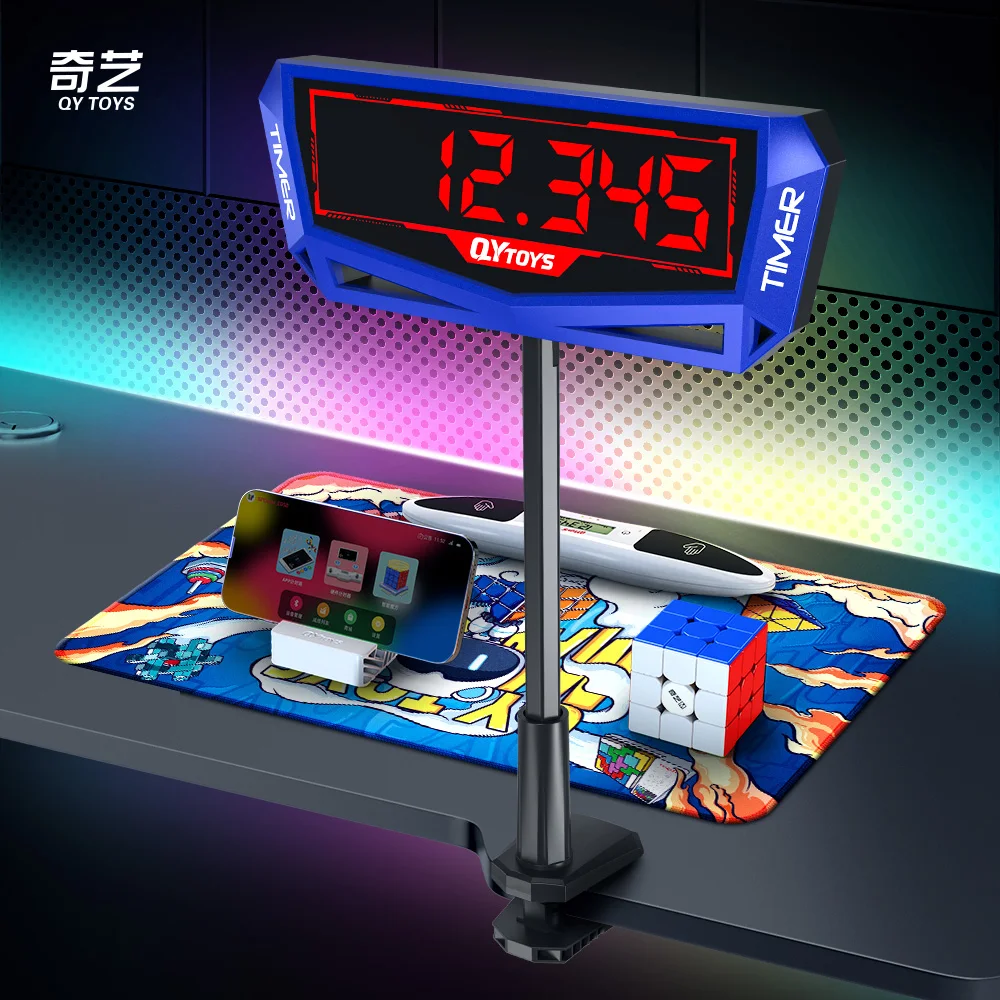 [JudyCube] QiYi Display Timer Bluetooth Spiel QiYi Display Cube Timer Speed Cube Wettbewerb Display Pro QiYi LED Timing Display Image