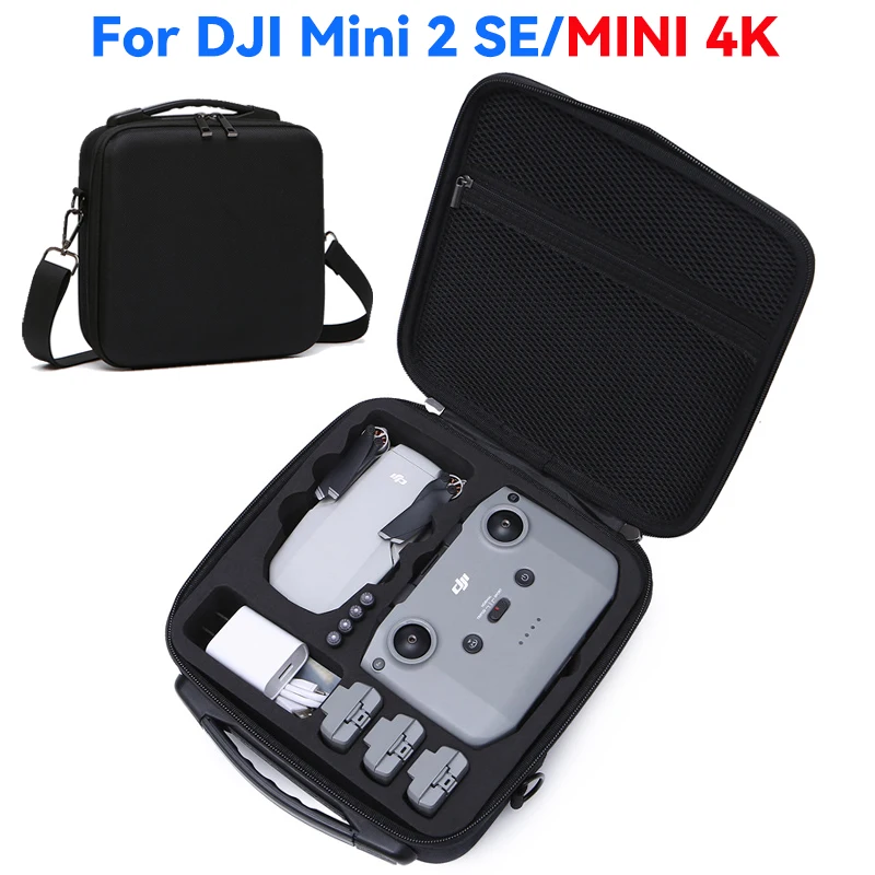 Tragbare Tasche Für DJI MINI 4K/MINI 2 SE Lagerung Tasche Drone Handtasche Outdoor Tragen Box Fall für DJI Mini 2 SE Drone Zubehör Image