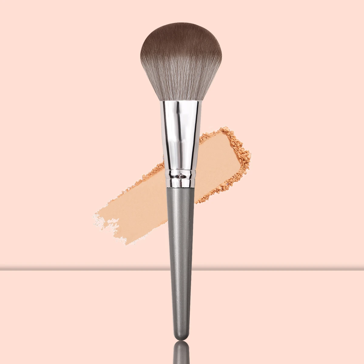 1 stücke hohe qualität flauschige weiche große pulver pinsel pulver rouge pinsel reparatur pinsel multi-funktion anfänger make-up pinsel werkzeug Image