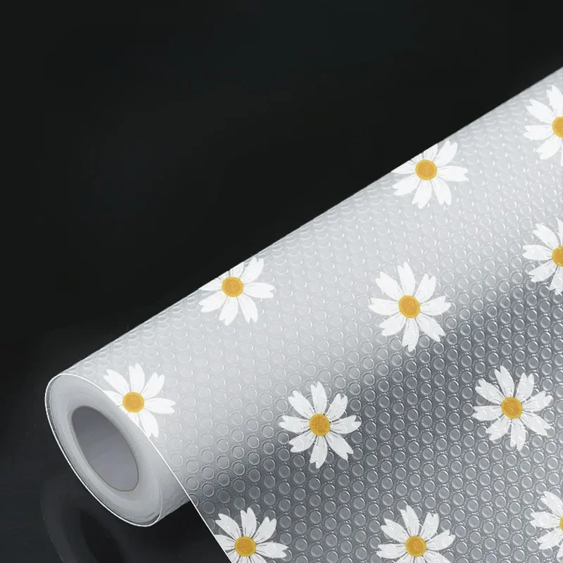 Schrank Matte Wiederverwendbare Gänseblümchen Blume Küche Schublade Matte Küche Esstisch Matte Isolierung Matte Wasserdicht Feuchtigkeit-beweis Schublade Matte
