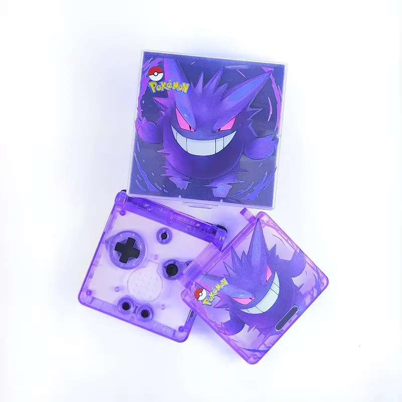 GBA SP-Verpackungs- und Muschelset Gengar Limited Edition Kompatibel mit dem IPS-Bildschirm Image