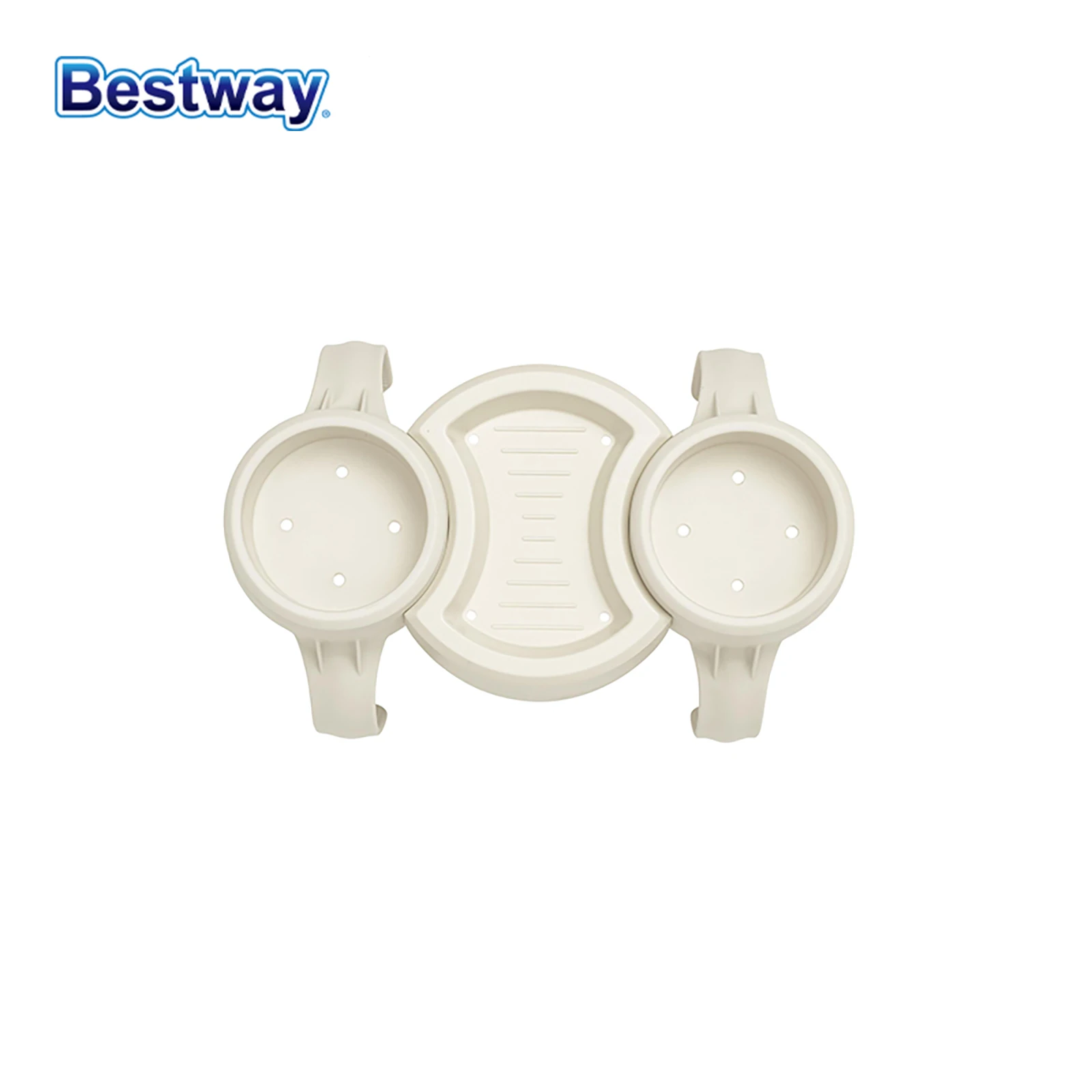 Bestway 60306 1 x Sommer-Pool- und Winter-Spa-Becherhalter mit doppeltem Verwendungszweck, Becherablage, Outdoor-Whirlpool und Spa-Zubehör, tragbares Inflata Image