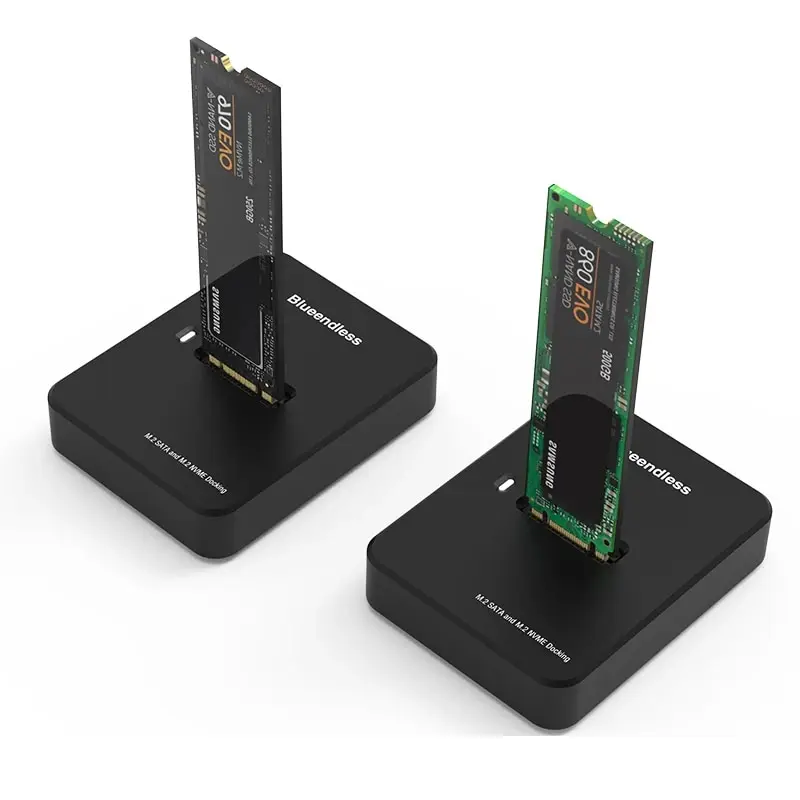 Blueendless Externe SSD-Festplatte M2 SSD-Gehäuse 10G Online-Lese-Schreibgeschwindigkeit SSD-Gehäuse für M.2 SSD-Dockingstation Image