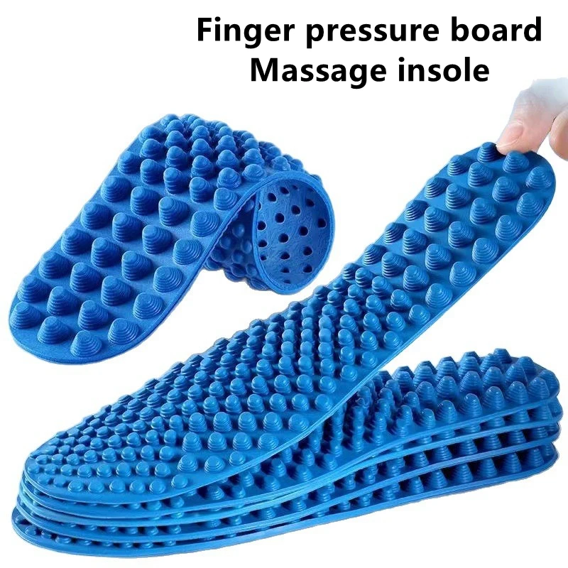 Finger druck bord Massage Einlegesohle Entlasten fuß müdigkeit Schuhe Einlegesohlen Männer Frau Schuh Pads Weiche Sport Casual Schuhe Sohle 1 Paar