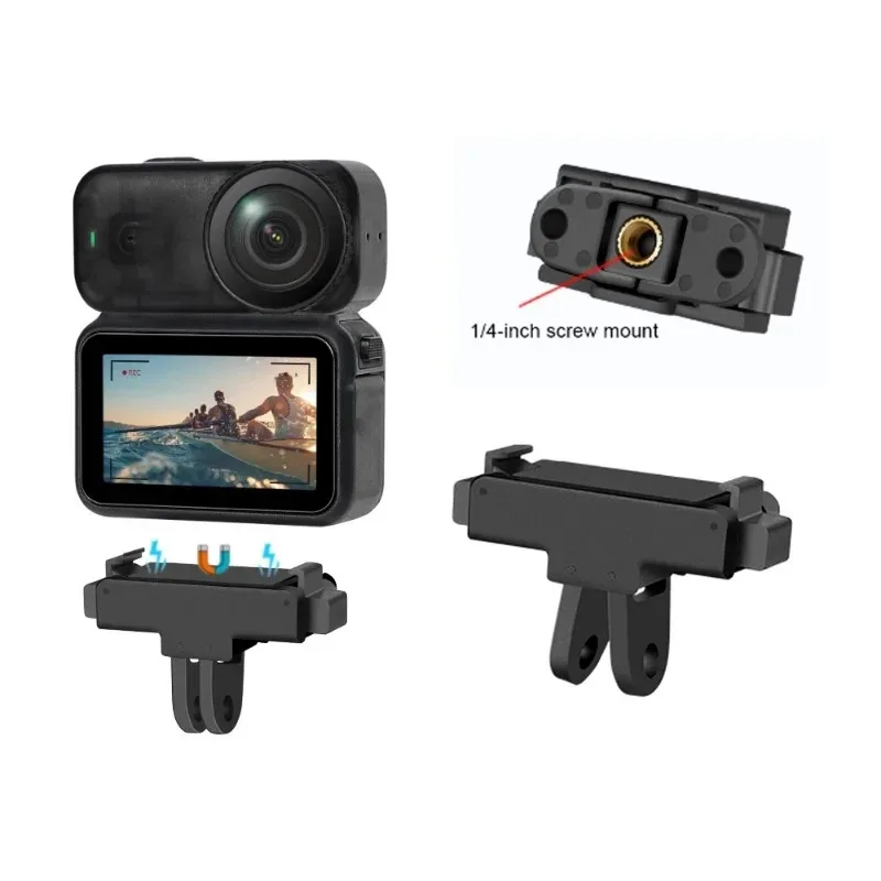 Geeignet für DJI Osmo Nano Magnetischer Installationsadapter Magnetischer Schnellverschluss-Adapter Teile Erweiterungszubehör Zusammenklappbar Image