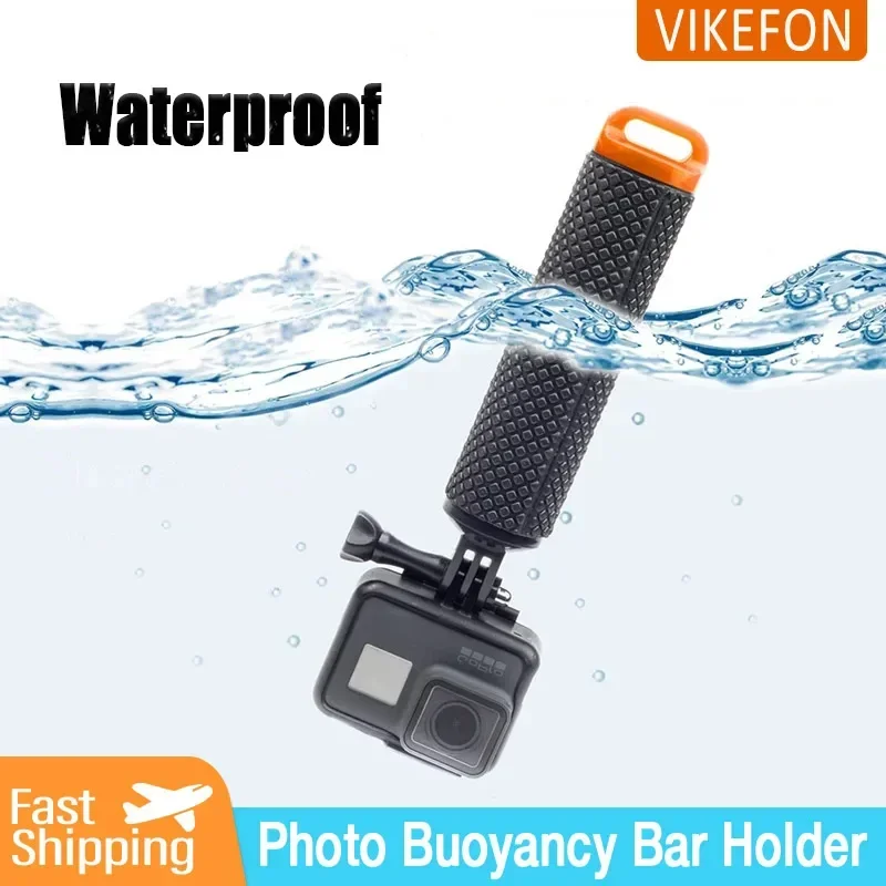 Sport kamera Auftriebs stange Griff halter für Gopro Held 12 11 10 9 8 7 Xiaomi Yi SJ4000 Dji Osmo Schwimmer griff halterung Zubehör Image