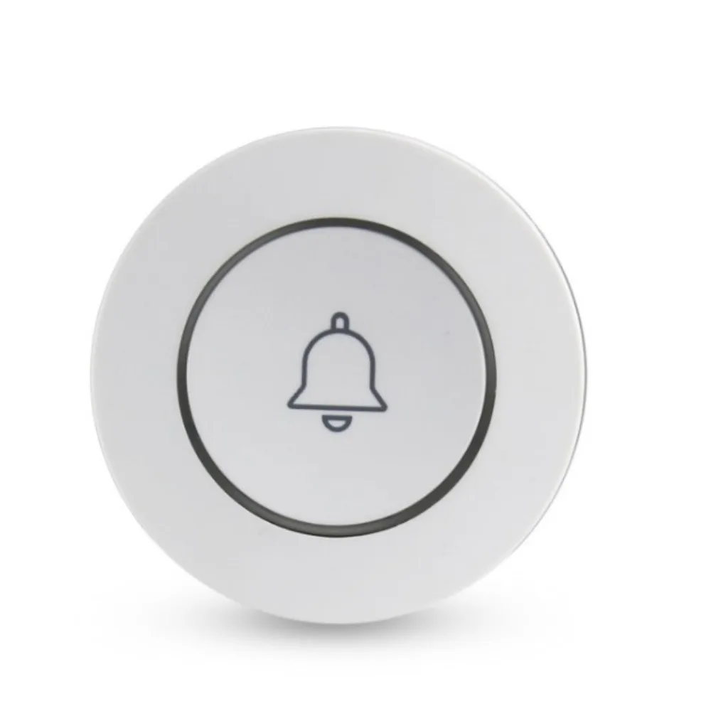 433 MHz kabellose Türklingel, Notfall-SOS-Taste, kompatibel mit GSM WIFI Alarm Host, kabelloser Diebstahlalarm Image