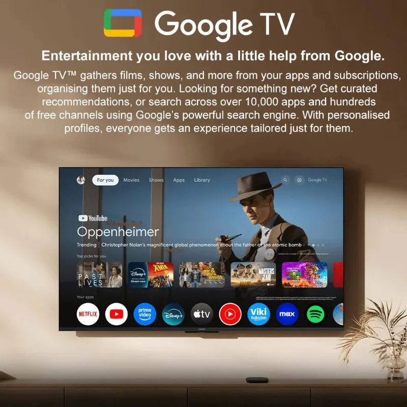 Xiaomi TV Box S 3. Generation Google TV Smart Android TV Box 4K UHD WIFI 6 32 GB ROM Dolby Vision HDR10+ Google Assistant BT5.2 Image