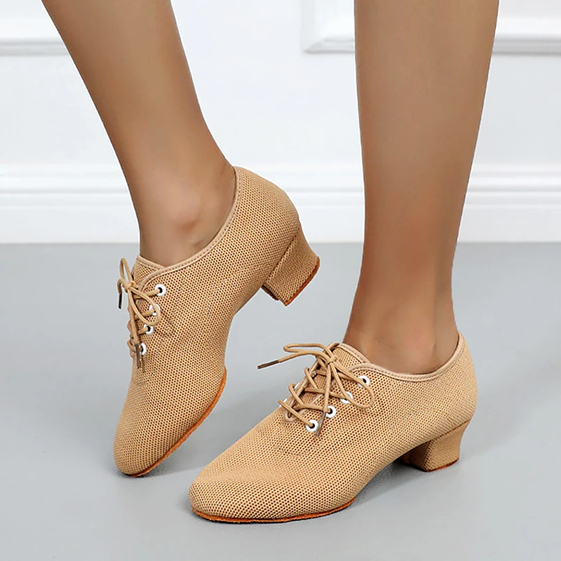 Neue Latin Dance Schuhe Salsa Tango Jazz frauen tanzen turnschuhe Modern Dance Schuhe Lehrer Praxis Schuhe 3/5 cm