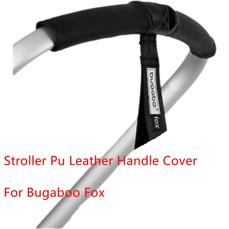3 Teile/sätze Pu Leder Abdeckungen Für Bugaboo Fuchs 1/2 Griff Rollstühle Baby Kinderwagen Armlehne Schutzhülle Kinderwagen stoßstange Zubehör Image