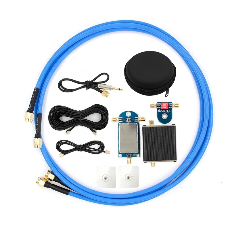 50k-500mhz allband aktive kleine magnetische Schleife Antennen verstärker hf bin fm vhf uhf sdr Empfänger Radio langlebig einfach zu installieren Image