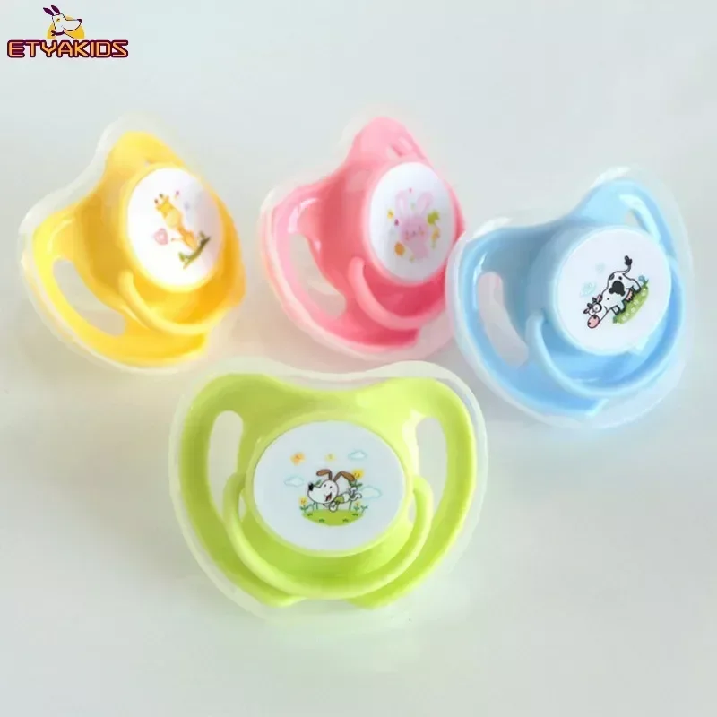 Kaninchen Kuh Giraffe Hund Muster Cartoon Schnuller für Baby, Kleinkind Nippel Schnuller Food Grade Neugeborene Schnuller Beißring Zubehör Image