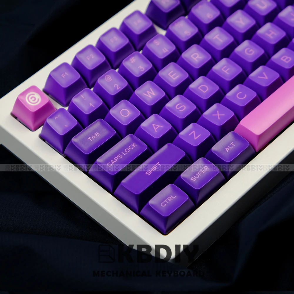 KBDiy 160-Tasten SA-Profil PBT GMKFans Inazuma Tastenkappen für mechanische Tastaturen Tastenkappe ISO MX DIY Custom Double Shot für GMK67 Image