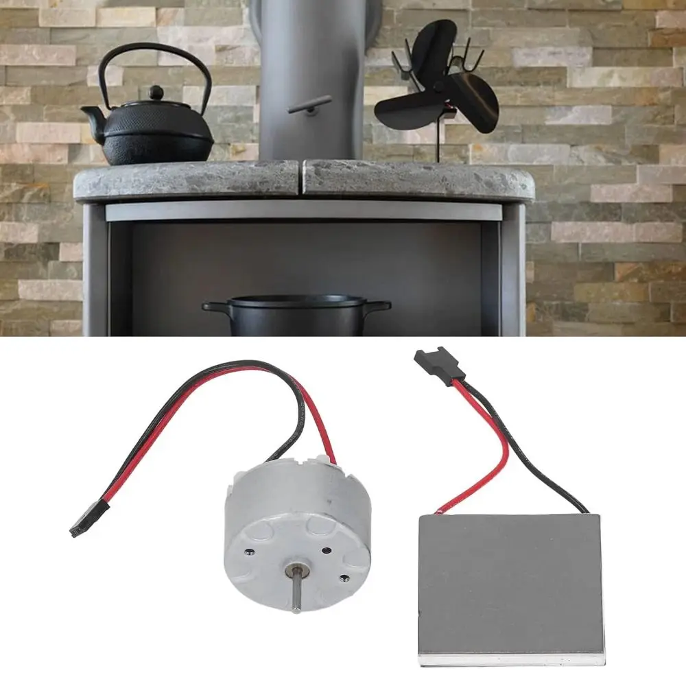 Motorsatz, Kaminventilatormotor, Ersatzteile, Ofenbrennerventilator aus Aluminiumlegierung, hochtemperaturbeständig Image