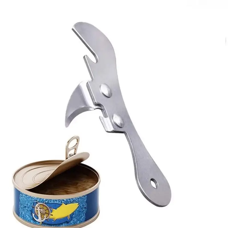 Multifunktions Dosenöffner Edelstahl Sicherheit Side Cut Manuelle Zinn Professionelle Ergonomische Jar Zinn Opener Dosen Küche Werkzeug Image