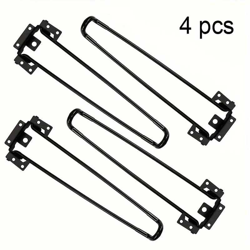 4 stücke faltbare Haarnadel beine Metall Klapptisch beine DIY Möbel beine für Kaffee Beistell tische Beistell tisch Laptop Tisch Mini Schreibtisch