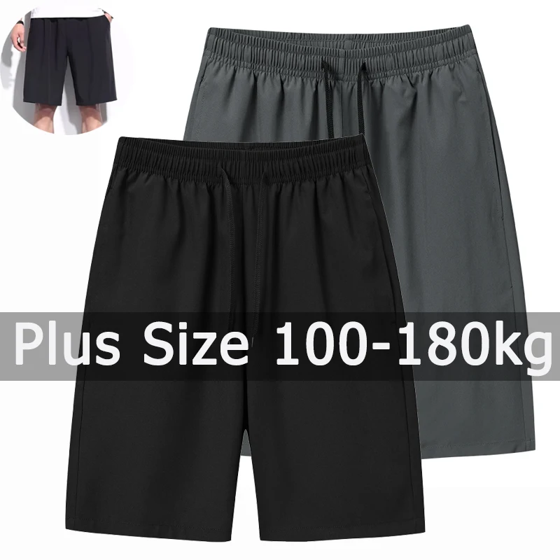 Casual Shorts Männer Plus Größe 50-180 kg 7XL 8XL 9XL 10XL 11XL 12XL Sommer Männlich Atmungsaktive Komfort kurze Hosen Große Größe Männer Kleidung