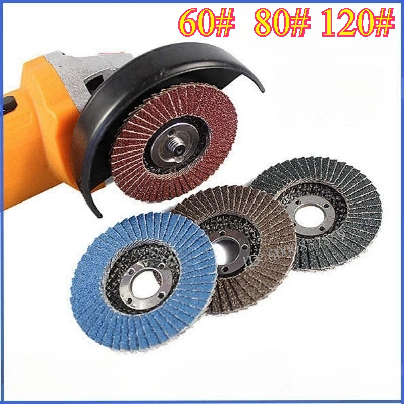 3 Stück 75 mm flache Fächerscheiben 3 Zoll Schleifscheiben Mini Winkelschleifer Zubehör Schleifscheiben zum Polieren von Metall und Holz Image