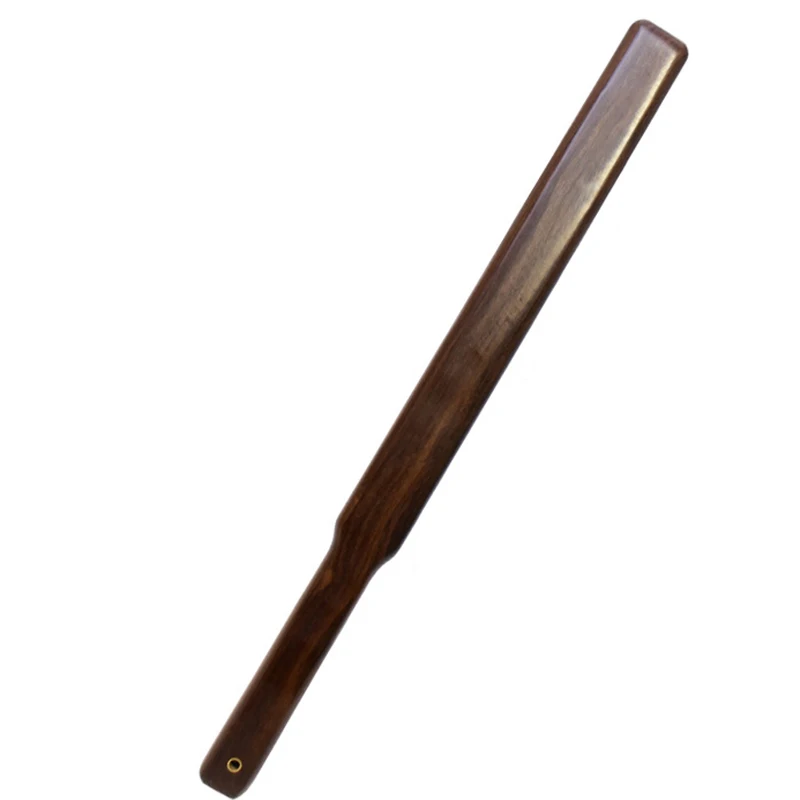40CM Ebenholz Pferdepeitsche Flogger Reitpeitsche Spank Paddle Reitsport-Trainingsausrüstung für Pferdepaddel-Ernte Image