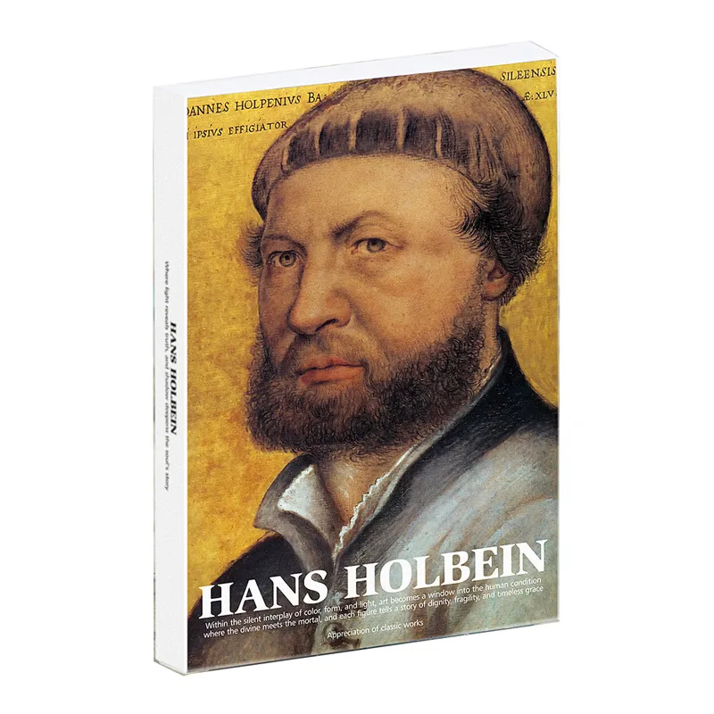 30 Blatt/Set Hans Holbein Kunstmalerei-Postkarte, Retro-Grußkarte, Nachrichtenkarte für Geschenke, Wünsche, DIY, Tagebuch, Dekoration, Studenten Image