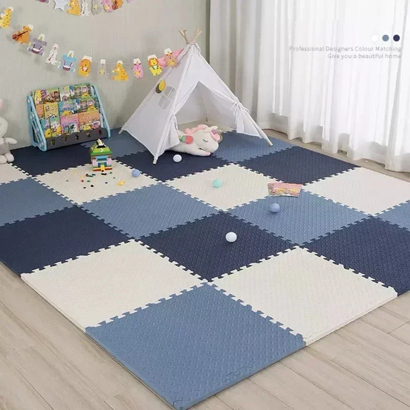 8-16 stücke Baby Puzzle Boden Kinder Teppich Bebe Matratze EVA Schaum Baby Decke Pädagogisches Spielzeug Spielen Matte für Kinder 30x1 cm Image