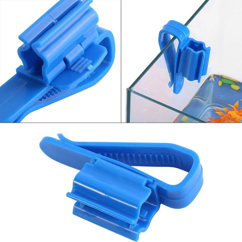 Aquarium Filtration Wasser Rohr Filter Schlauch Halter Hause Brauen Eimer Clip Rohr Siphon Rohr Flow Control Wein Bier Klemme Fisch Werkzeuge Image