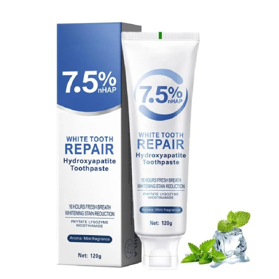 120g Hydroxyapatite Whitening Zahnpasta Schützen Zahnfleischgesundheit Tiefenreinigung Reduziert Zahnflecken Frischer Mundgeruch Mundpflegewerkzeuge Image
