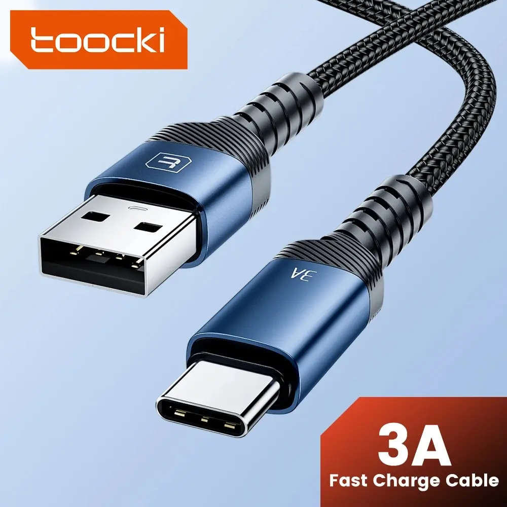 Toocki 3A USB Typ C Kabel Schnellladung USB C Kabel für iPhone 15 Pro Max Samsung S23 Xiaomi 12 13 Huawei P60 P50 USB Datenkabel Image