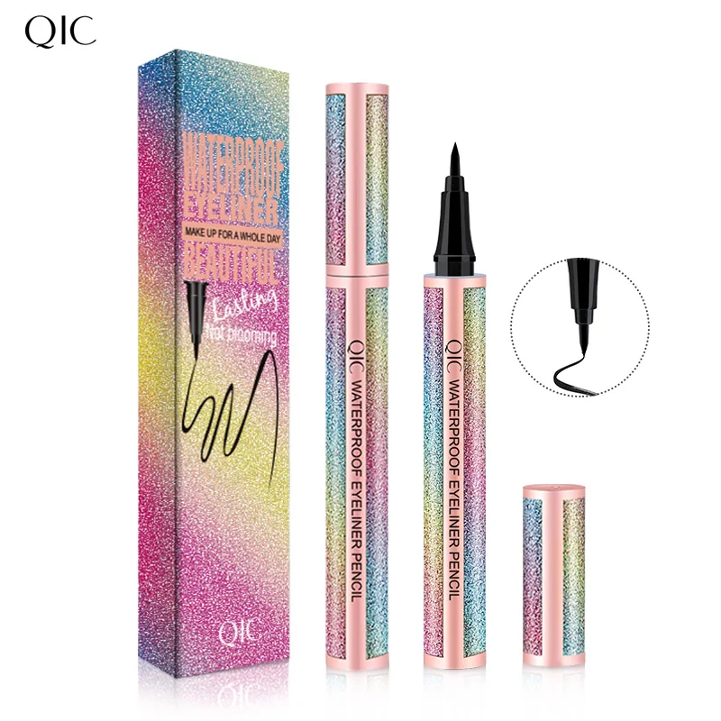 Starry Sky Schwarz Flüssigen Eyeliner Stift Wasserdicht Schnell Trocknend Eye Liner Bleistift Frauen Schönheit Kosmetik Augen Make-Up Produkte