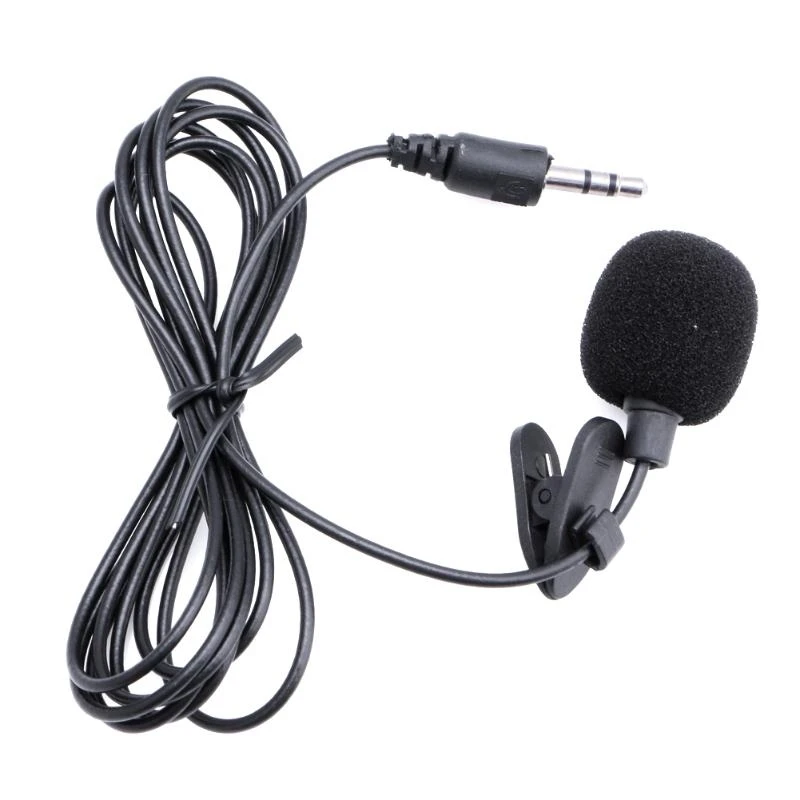 3,5 mm Mini-Lavalier-Mikrofon zum Anstecken, für Handy, PC, Laptop, kabelgebundenes Mikrofon, Lautsprecher, Ansteckmikrofon Image