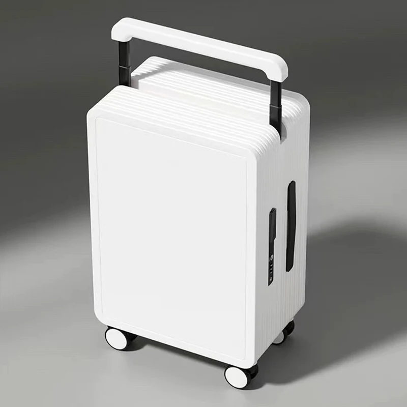 Gepäckkoffer mit breitem Griff für Damen und Herren, 20–26 Zoll, Reisekoffer, Kabinentasche, großes Fassungsvermögen, Gepäck mit glatten Rädern