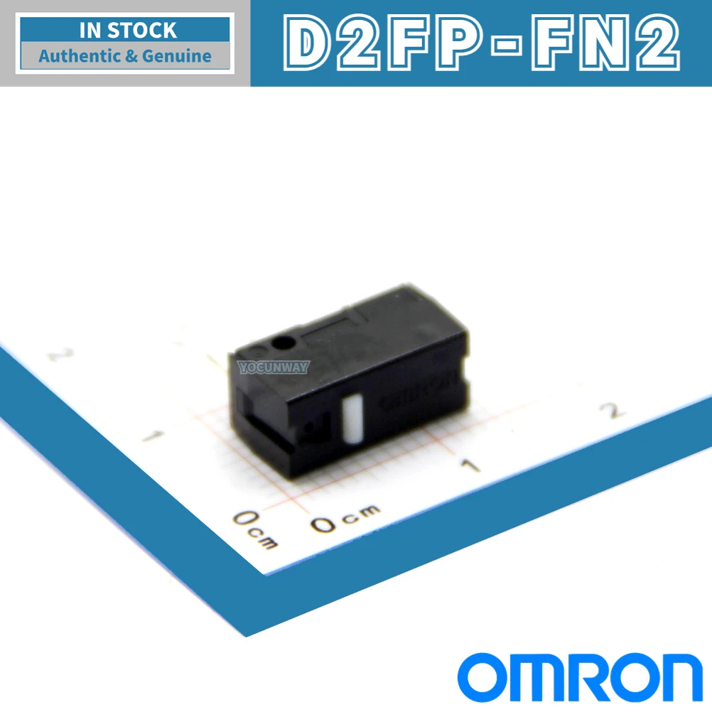 Authentischer optischer Mikroschalter OMROM D2FP-FN2 für Maus, kompatibel mit Warblade 3 AP Magic Blade G502X – Gaming-Maustaste Image
