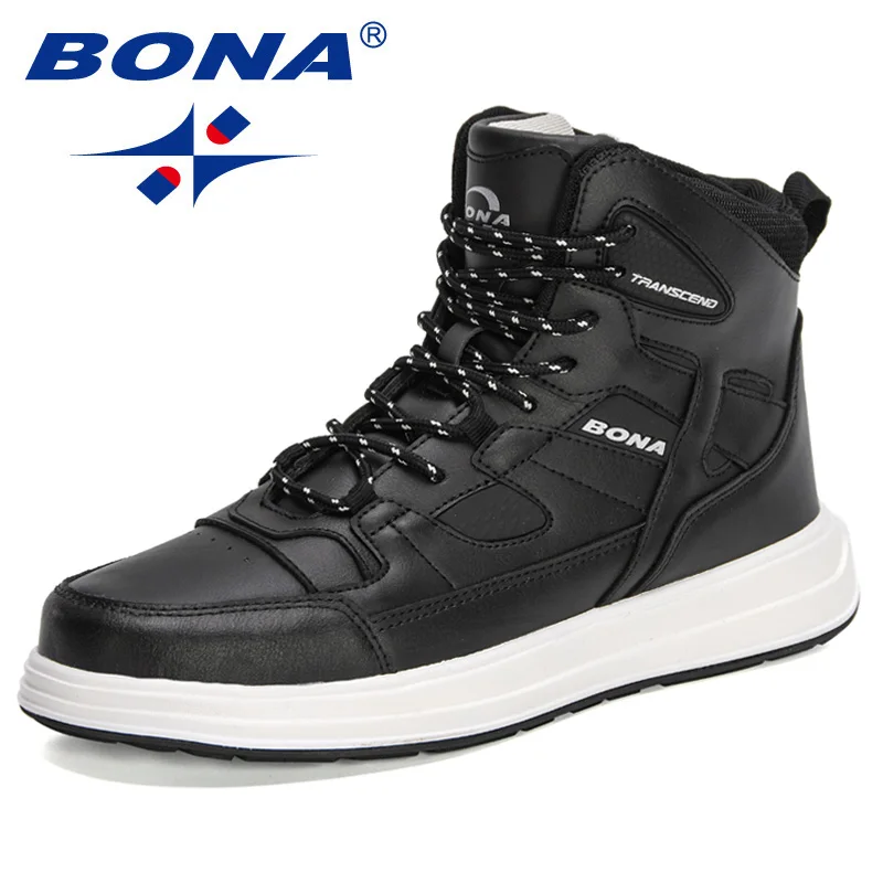 BONA 2022 Neue Designer Hohe Qualität Basketball Schuhe Männer Mode Turnschuhe Anti-skid High-top Atmungsaktive Wanderschuhe Schuh mansculino