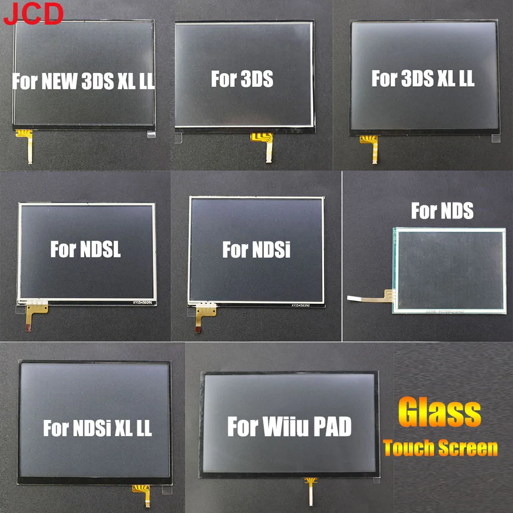 JCD 1 stücke Ersatz Touch Screen Panel Display Digitizer Glas Für DS Lite Für NDSL NDSi Neue 3DS XL LLWiiu PAD konsole Image