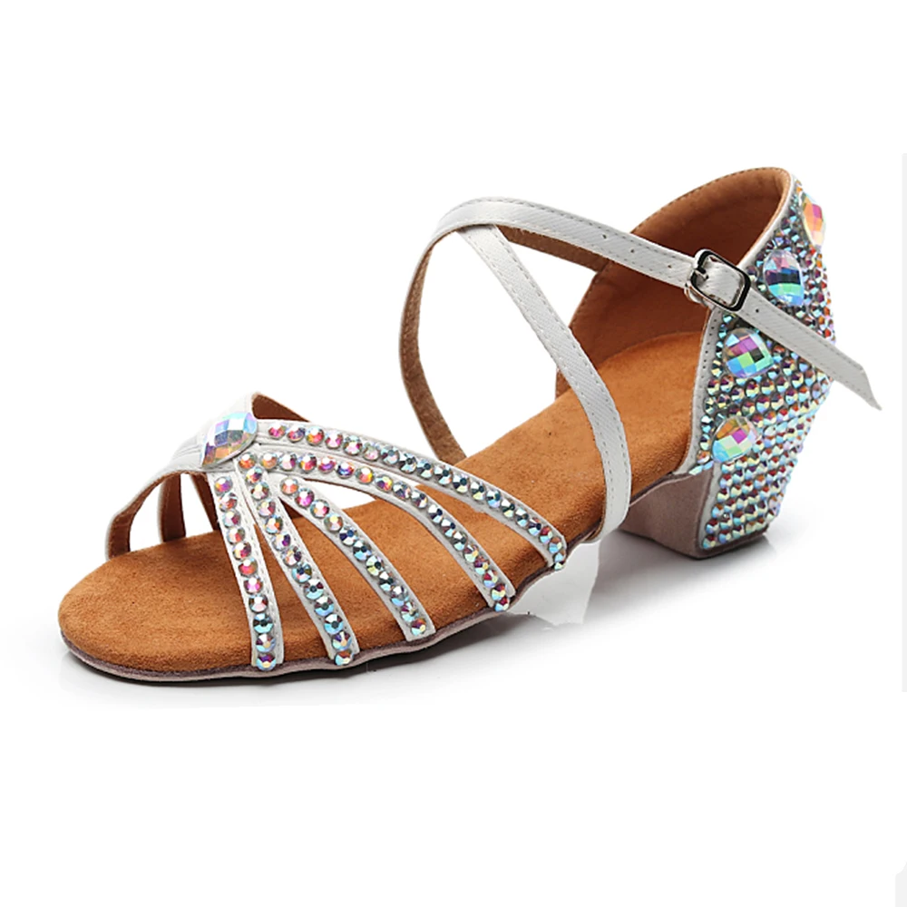Kinder Latin Dance Schuhe Kinder Mädchen Ballsaal Tango Low heels 3,5 cm tanzen schuhe für frauen damen Salsa dance Sport schuhe