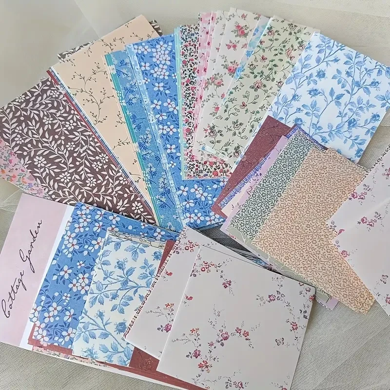 60 Stück Vintage Collage Scrapbooking Journal Material Papier Kartenherstellung DIY Retro Quelle Papier Kreatives Memo Briefpapier Image
